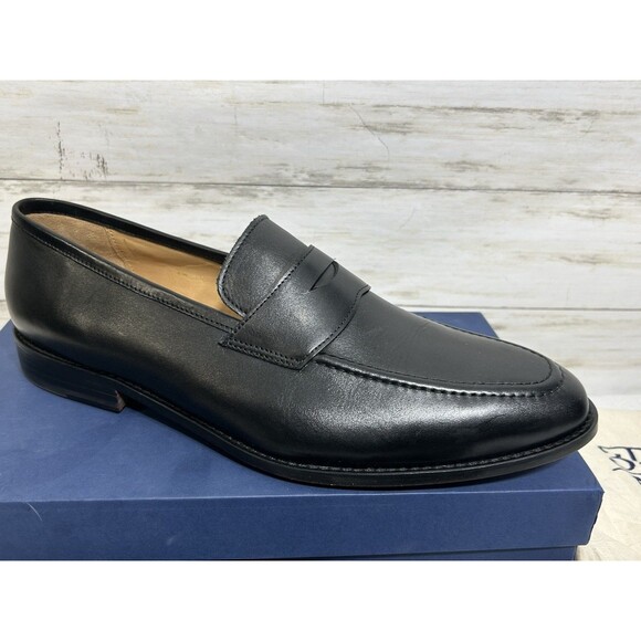 NEW! 3DM Lifestyle Black Calfskin Leather Loafer UK 12 US 13-13.5 Men Dress Shoe main image 11